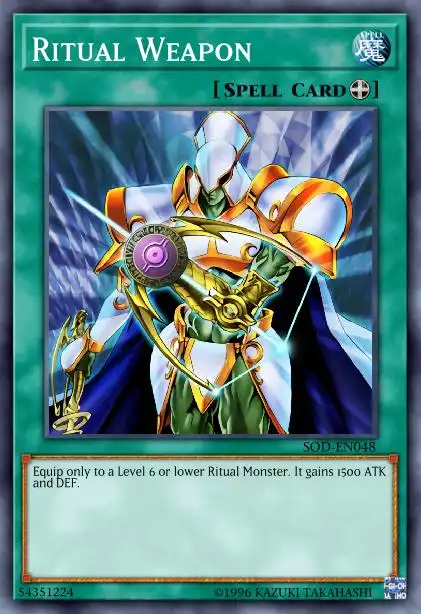 Edison Rulings for Ritual Weapon
